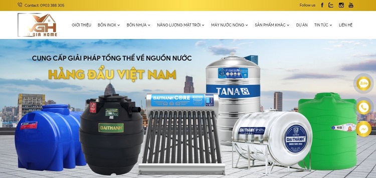 đại lý máy nước nóng năng lượng mặt trời