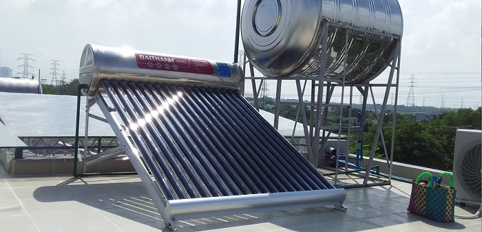 máy nước nóng năng lượng mặt trời Đại Thành 130L