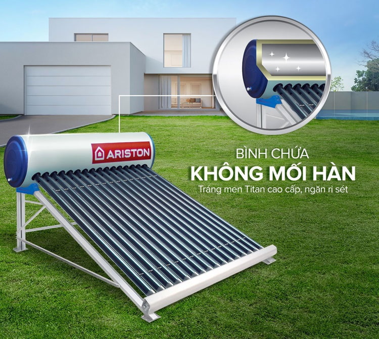 máy nước nóng năng lượng mặt trời Ariston