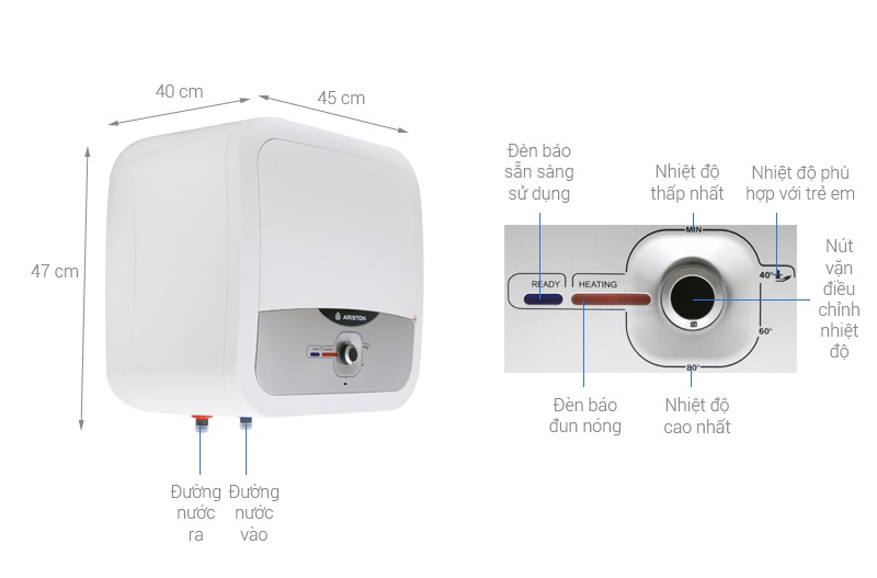 máy nước nóng Ariston AN2 RS 30 lít