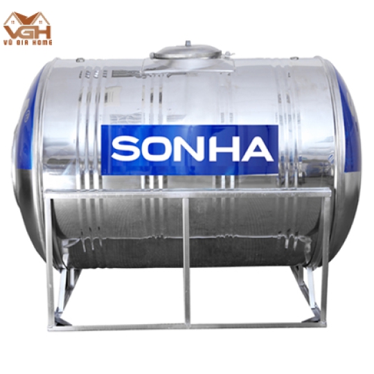 Bồn Inox Sơn Hà 700L Ngang