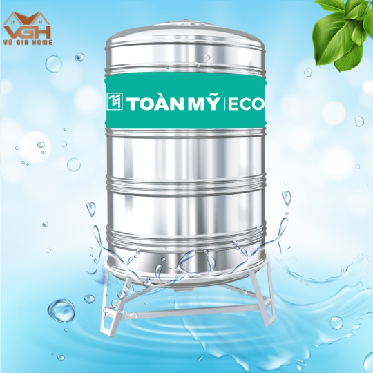 Bồn Inox Toàn Mỹ ECO 700L Đứng