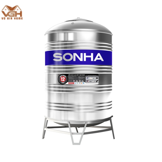 Bồn Inox Sơn Hà 1000L Đứng