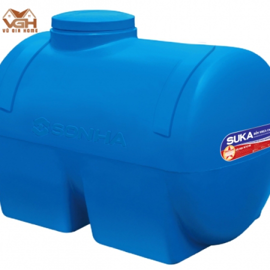 Bồn Nhựa Sơn Hà Suka 500L Ngang